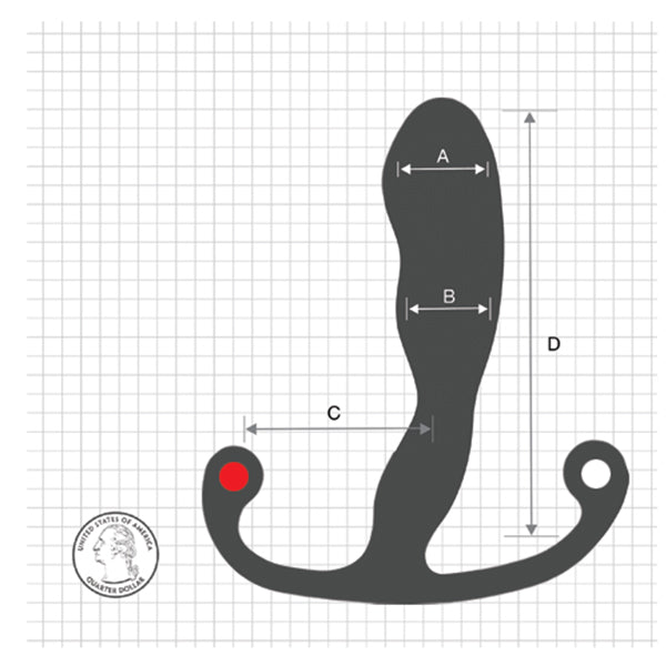 Aneros Helix Syn Trident Prostaat Stimulator