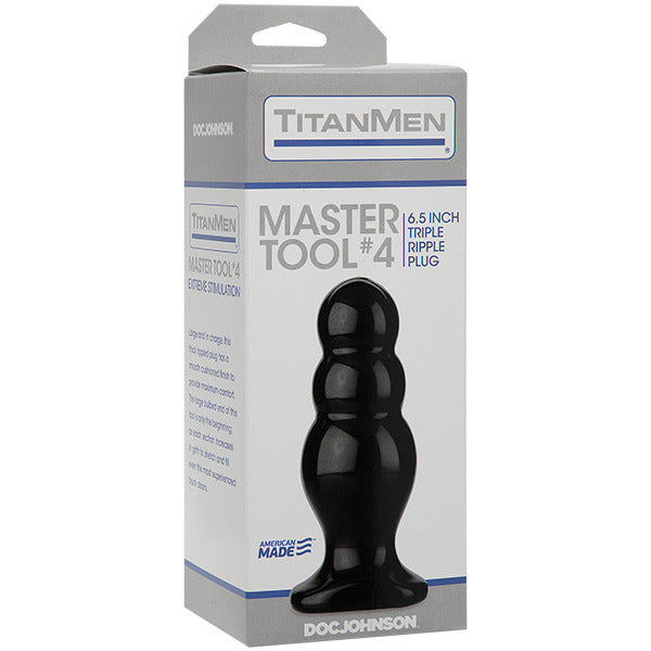 Doc Johnson TitanMen Master Tool #4 Analplug 15 cm