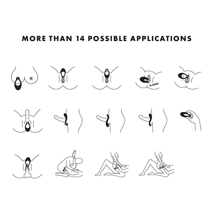 Satisfyer Endless Joy Multi Vibator Voor Koppels & Singles